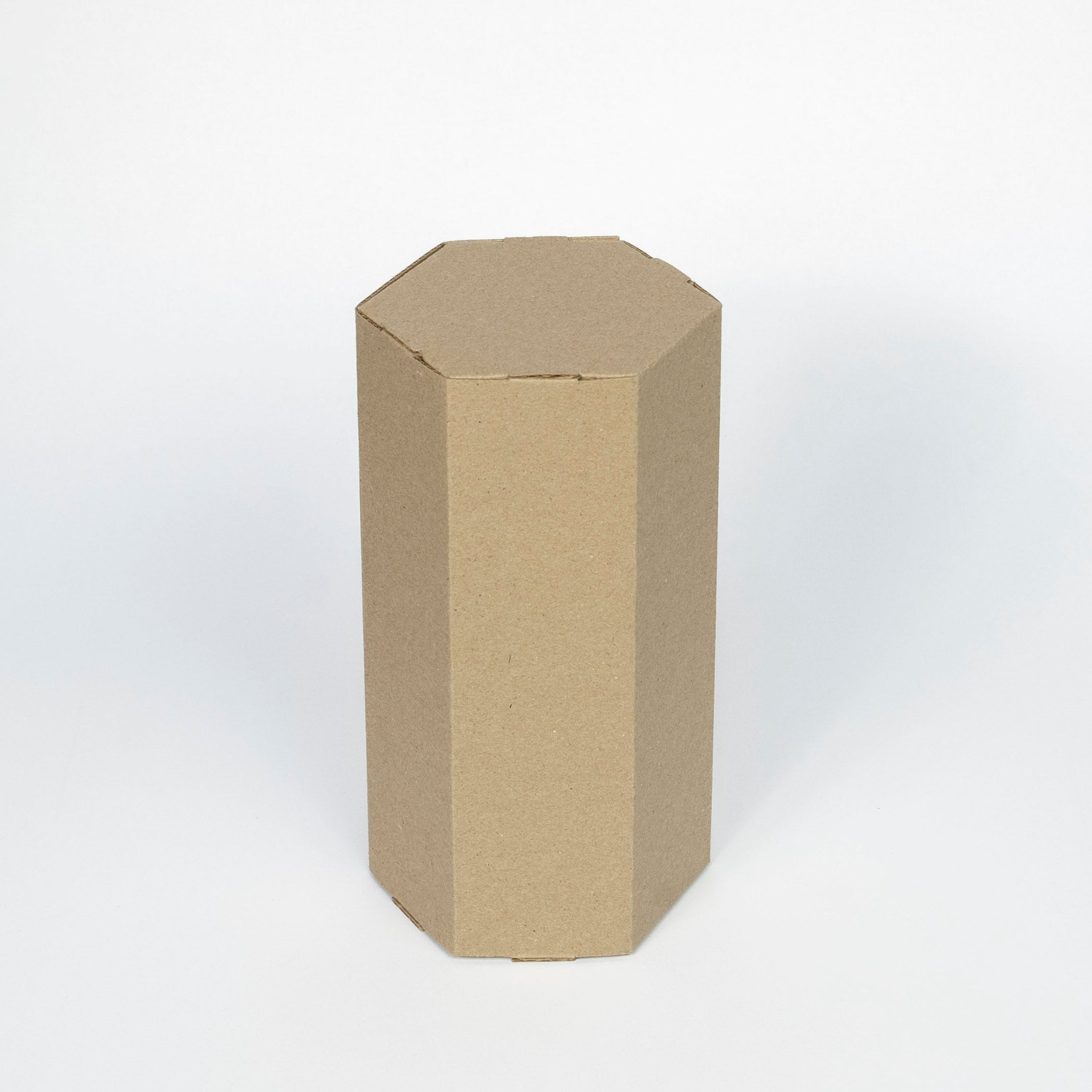 Hexagon Roller Box - Kraft (pack of 25)