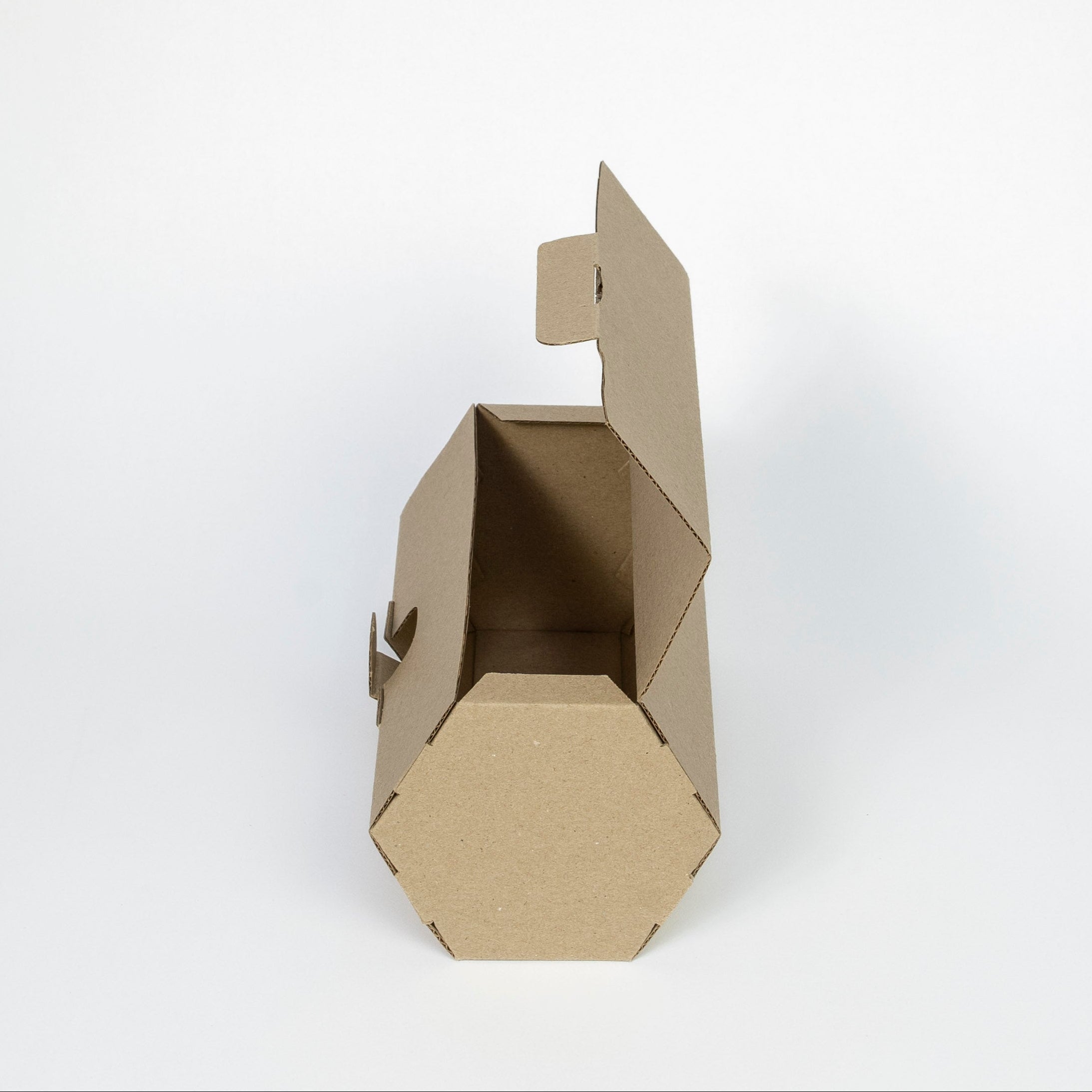 Hexagon Roller Box - Kraft (pack of 25)
